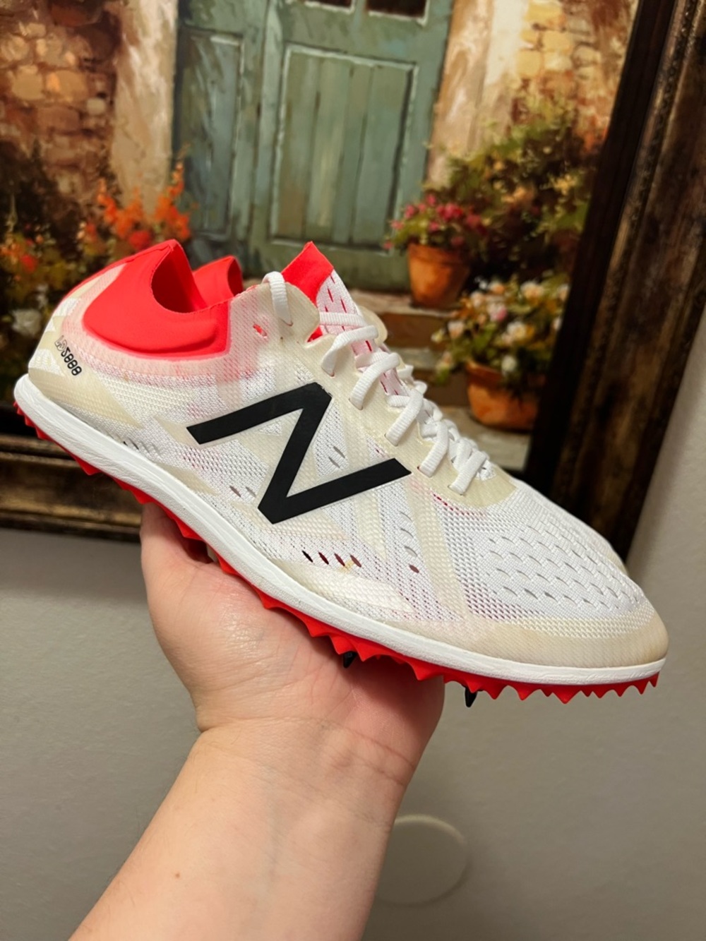 NEW BALANCE WLD5KWR5 SPIKES RUNNING TRAINERS shoes